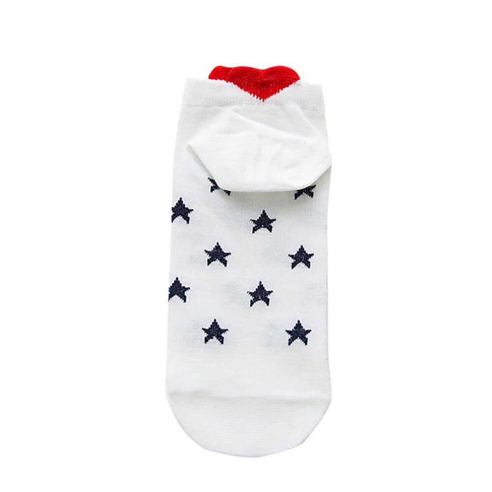 Nette Frauen Socken lässig Arbeit Herz-förmigen Baumwolle Liebe socken frauen Komfortable harajuku socken calcetines mujer