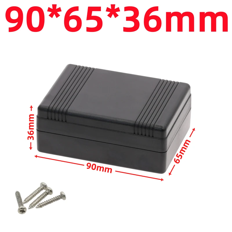 1pc Waterproof Black/white Housing Instrument Case ABS Plastic Project Box Storage Case Enclosure Boxes Electronic Supplies: Beige