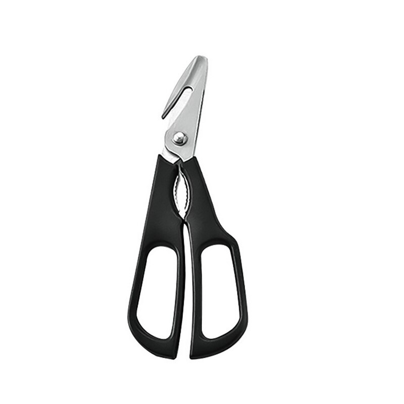 Seafood Shears KitchenSeafood Lobster Scissors Heavy Duty Crab Scissors Cooking Culinary Scissors for Meat and Seafood: Black