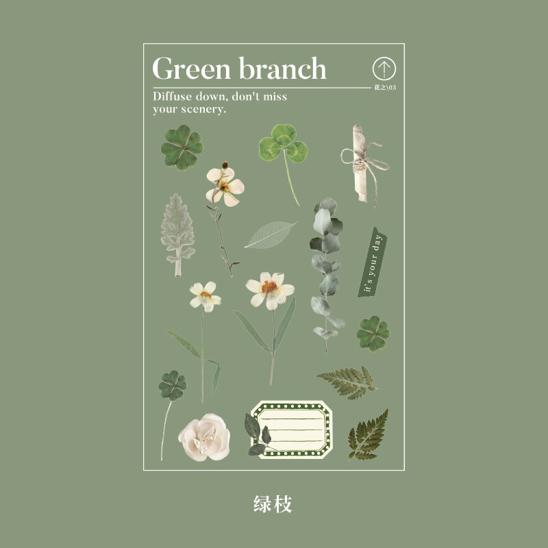 1pcs/stationery sticker cute aesthetic kawaii stickers planner korean art supplies butterfly stickers flake color stickers: 3