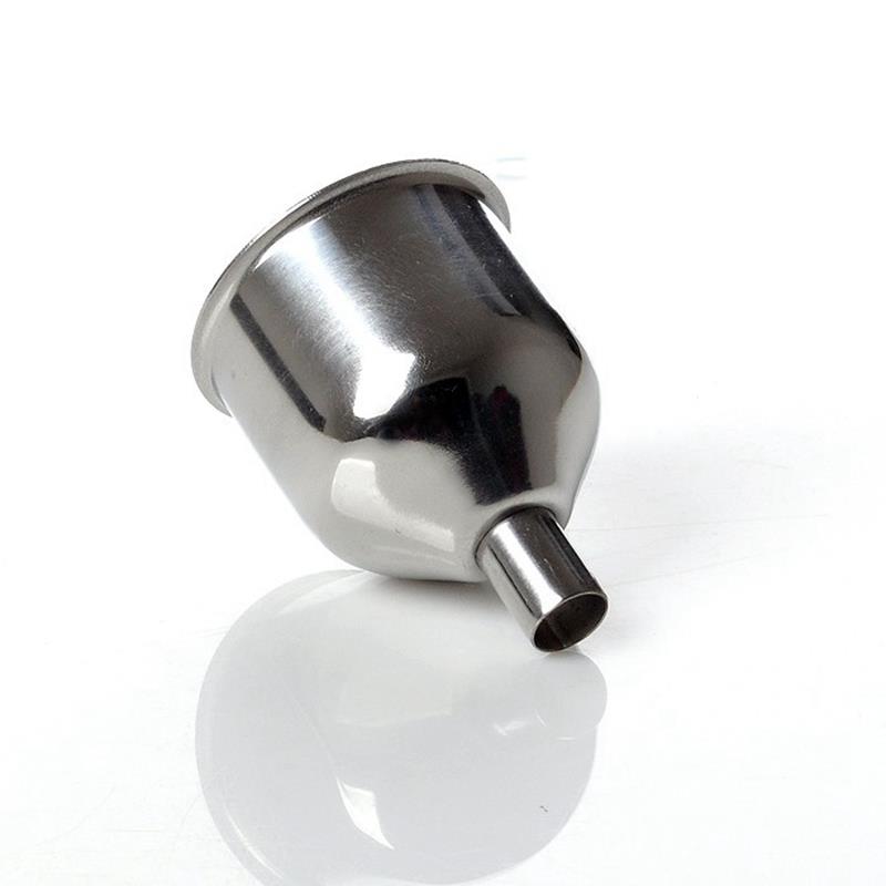 Transfer Funnel Stainless Steel Multifunctional Mini Kitchen Funnel Oil Funnel Mini Metal Funnel Small Kitchen Oil Liquid Funnel