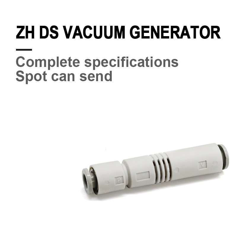 For smc chuck rett type  zu05s zu07s zu05l zu07l pneumatisk zu tube vakuum generator negativt trykk vakuum generator