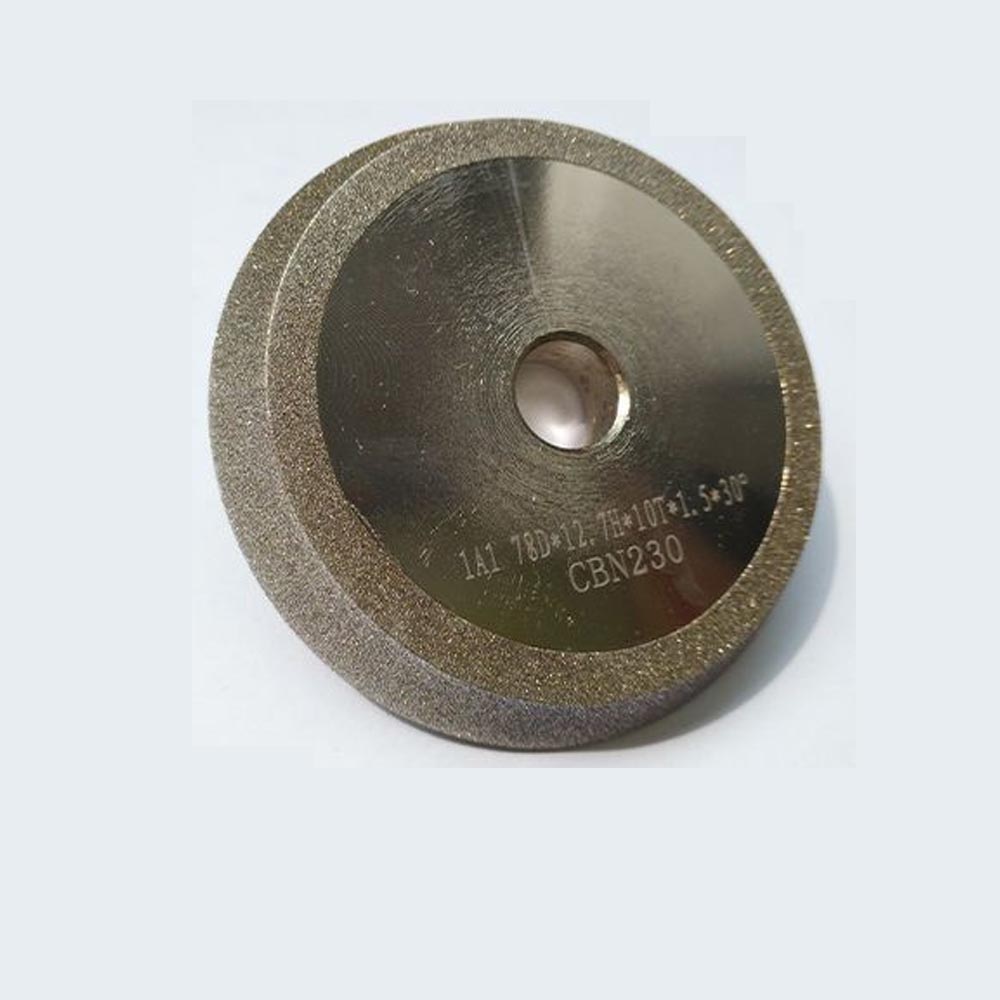CBN SDC Diamond Grinding Wheel For 13-Type Drill Sharpening Grinding Machine Drill Bit Sharpener/Grinder 60 Angle 78*12.7*10MM