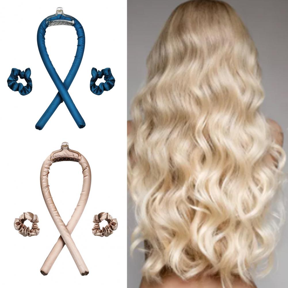 Practical Hair Curling Ribbon Adjustable Heatless Lightweight Heatless Curling Headband Sleep Formers