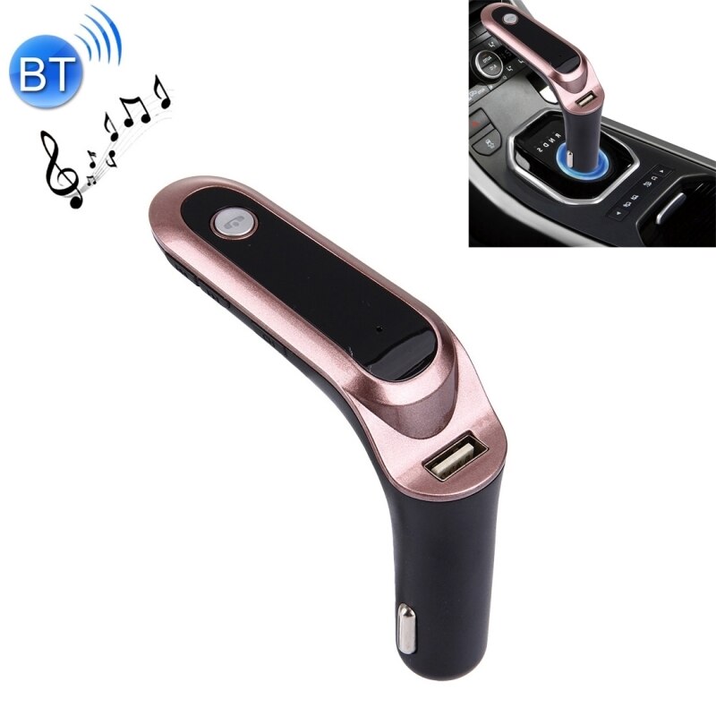 Cars 7 bluetooth car charger with digital display for mobile phone
