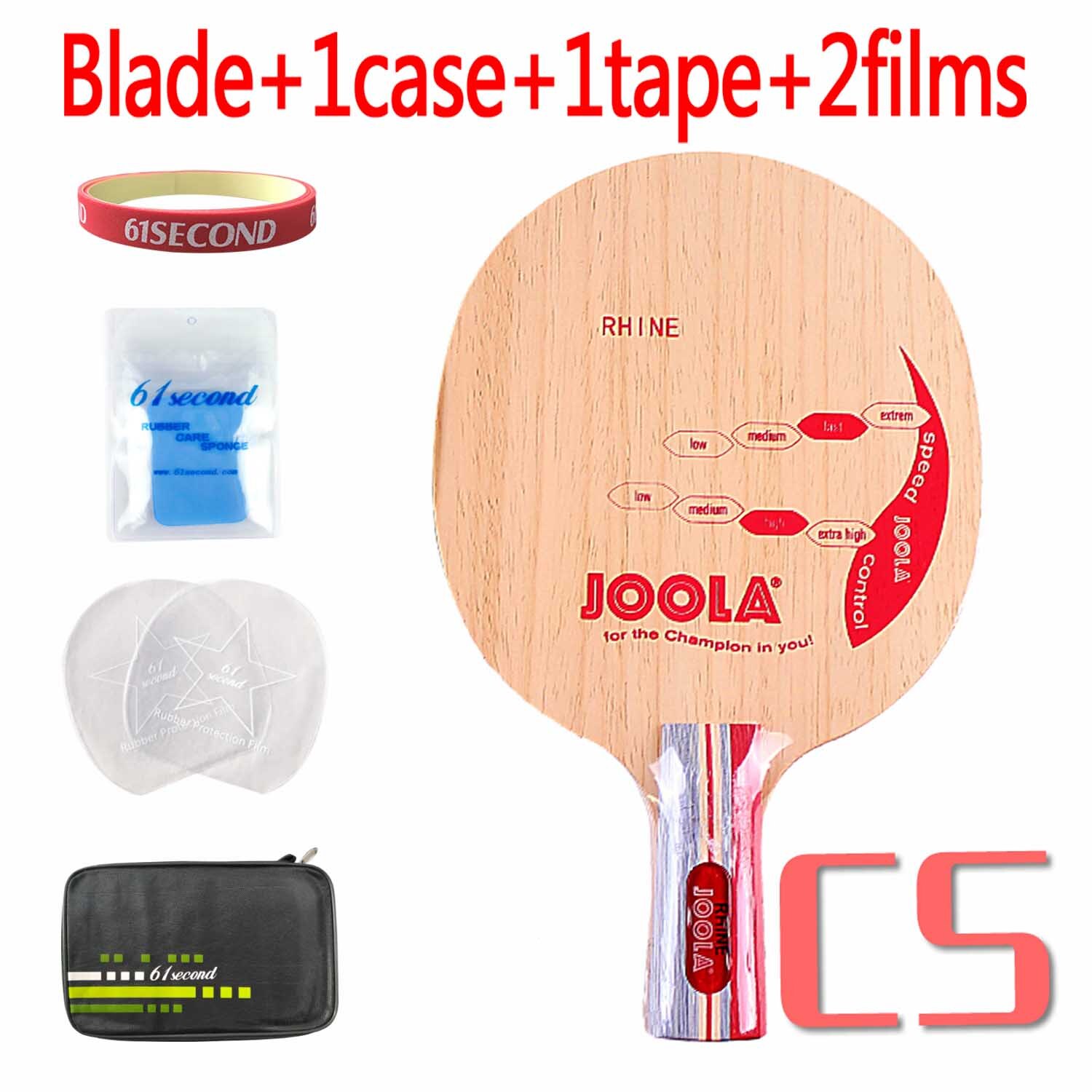 Originele Joola Rijn Tafeltennis Blade Tafeltennis Rackets Racket Sport Cabon Rackets Pingpong Peddels: CS with FM case