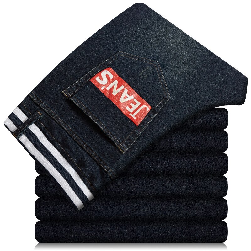 Jeans mænd elastisk talje plus størrelse fuld længde denimbukser meget store størrelse 36 to 48 jeans jakkesæt til mænd ripped jeans til mænd: 30