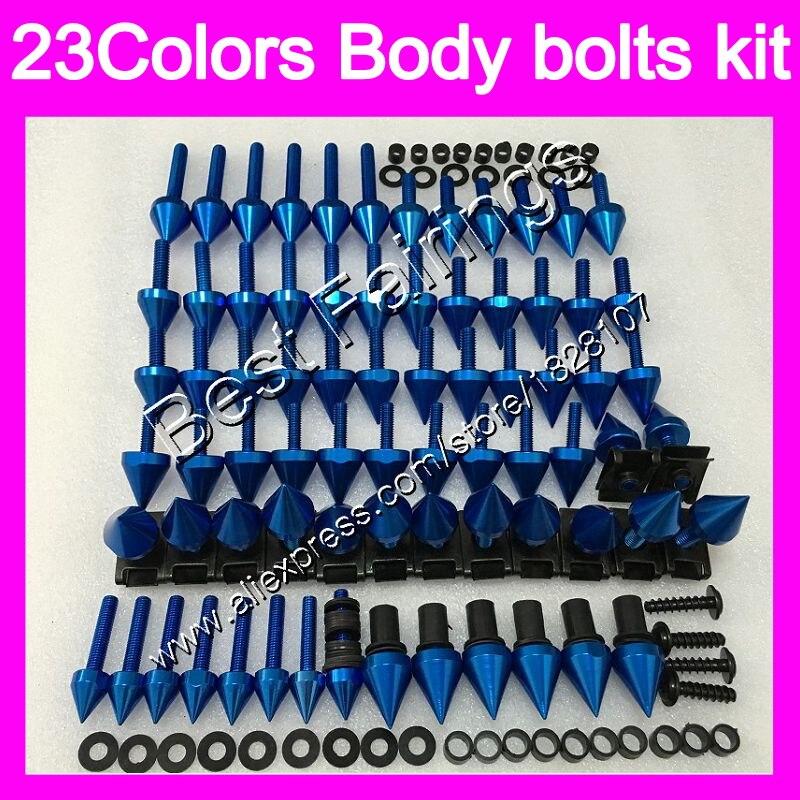 Fairing bolts full screw kit For SUZUKI GSXR600 GSXR750 06 07 GSXR 600 750 K6 GSX R600 R750 2006 2007 Complete Body screws Nuts