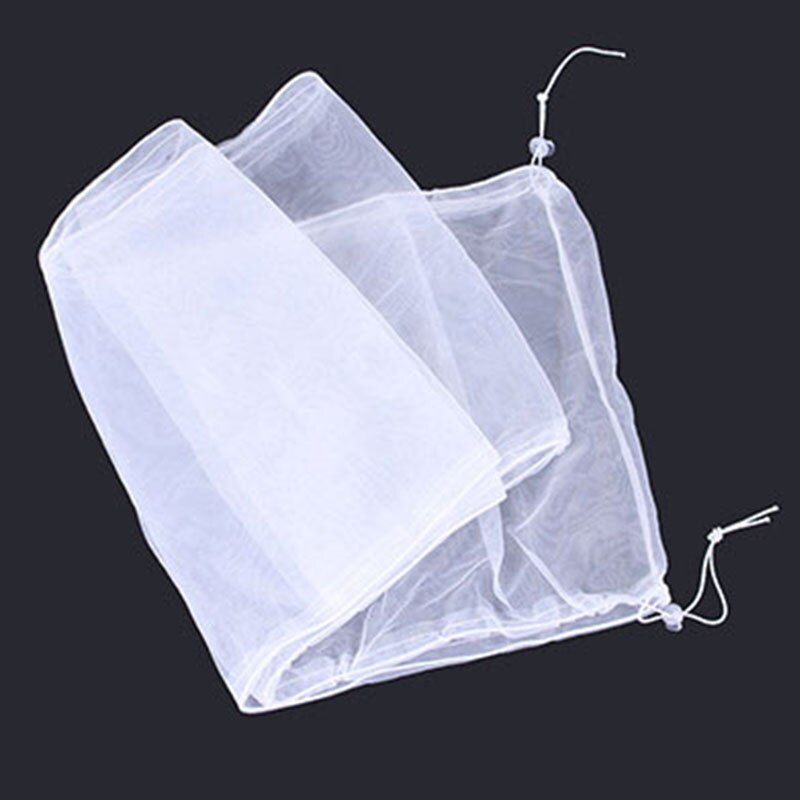 Filet de pêche en tissu pour oiseaux, accessoire anti-poussière, filet de capture d'oiseaux, pour étang, flèche, Myna, gaze: Elastic band white