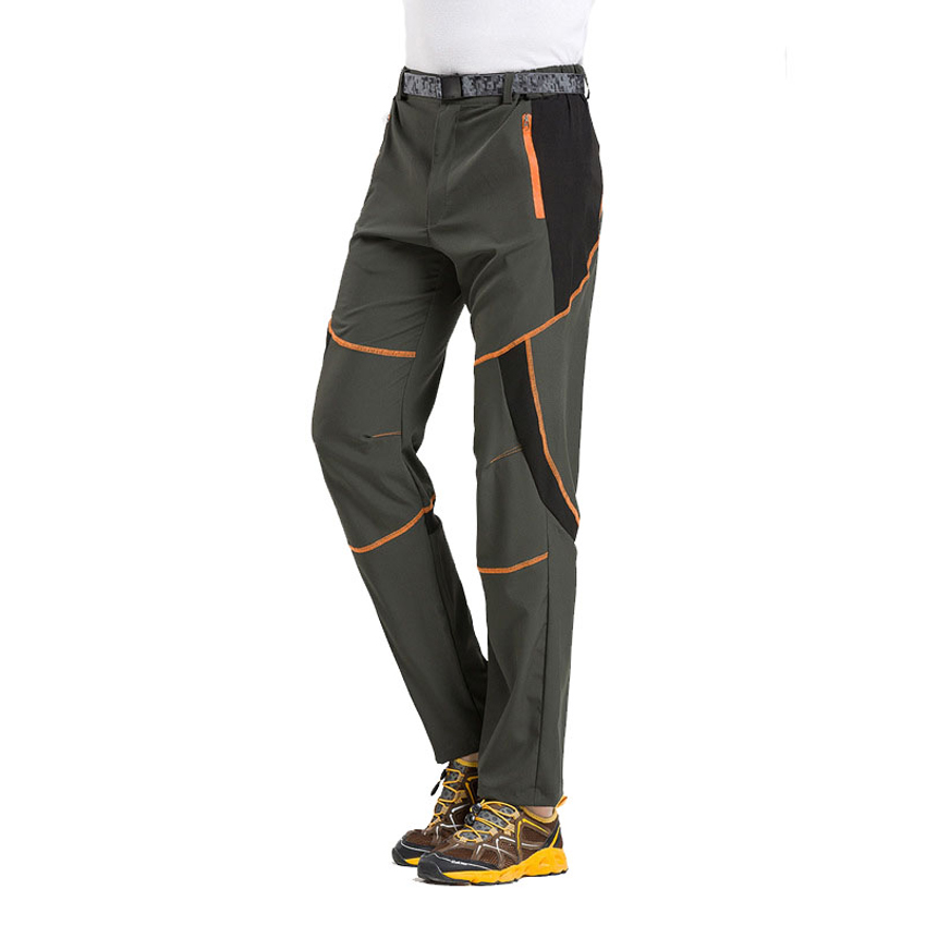 JACKSANQI Men&#39;s Summer Quick Dry Ultra Thin Pants Outdoor Stretch Hiking Pants Mountain Climbing Trekking Cycling Trousers RA010