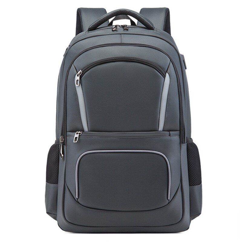 Backpack Notebook Backpack Multifunctional Business Travel Backpack Large-capacity Waterproof Anti-theft Student Backpack: GREY