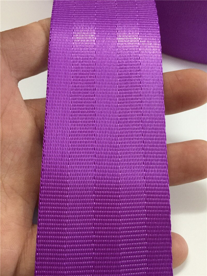 Ruban violet clair de 3-36 mètres pour ceinture de sécurité de voiture, rouleau de 3 c, pour harnais de sécurité, sangle pour ceinture de sécurité de voiture à faire soi-même