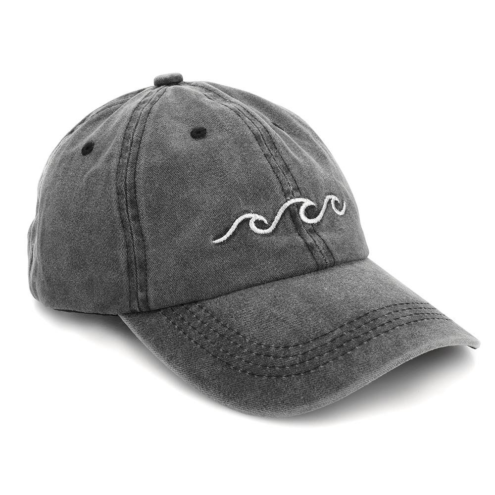Justerbar baseballhatt solkremhatt kuppel sport lokk visir ensfarget lokk uformelt unisex