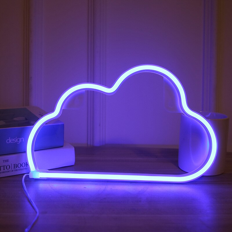 Neon Sign Behang Computer Kamer Muur Display Opknoping Sfeer Verlichting Tekenen Slaapkamer Werkruimte Desktop Decoratie Lampen