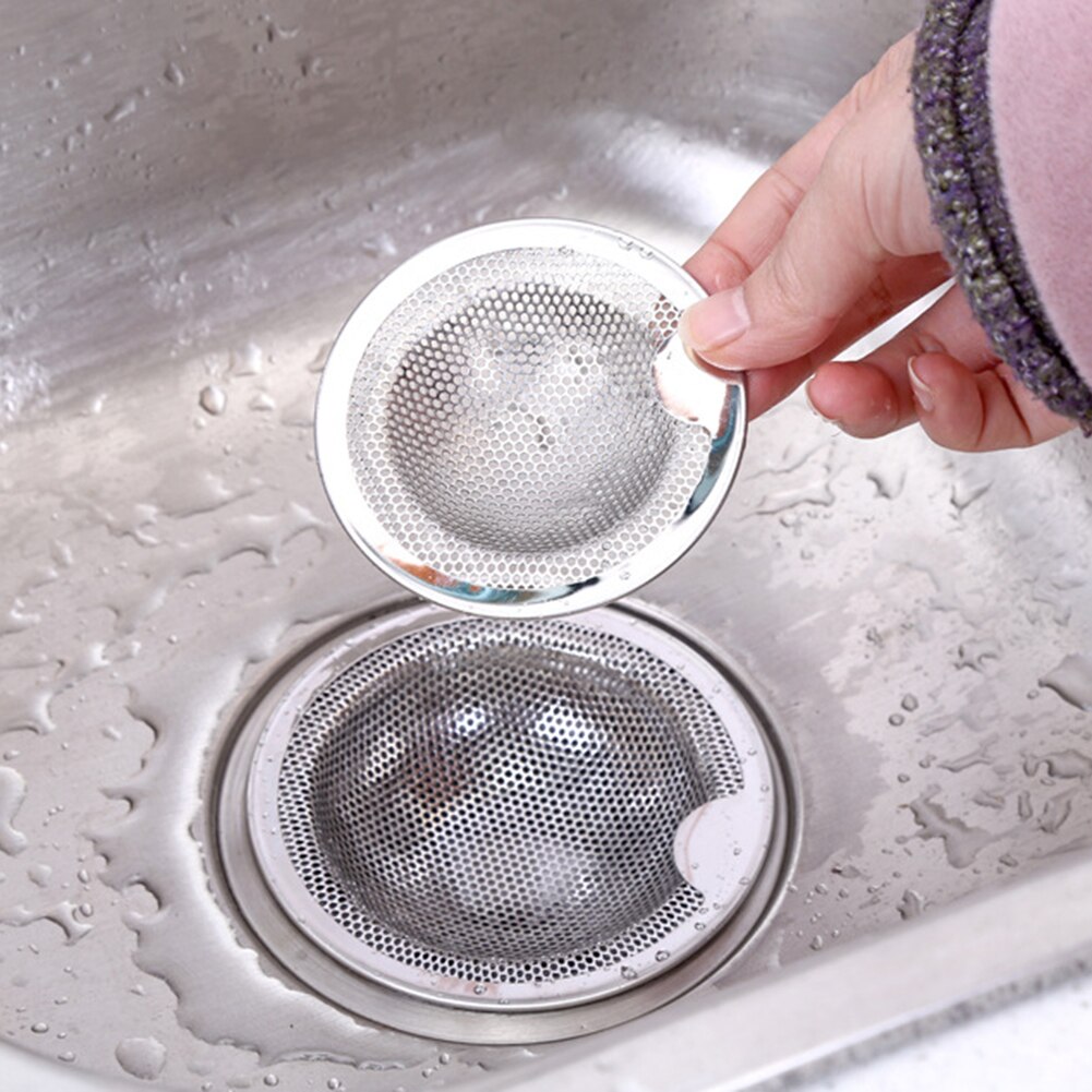 Brusebad kloak anti-blokerende gulv hårafløb rustfrit stål køkkenvaske filter hjem hårfilter rengøringsværktøjer