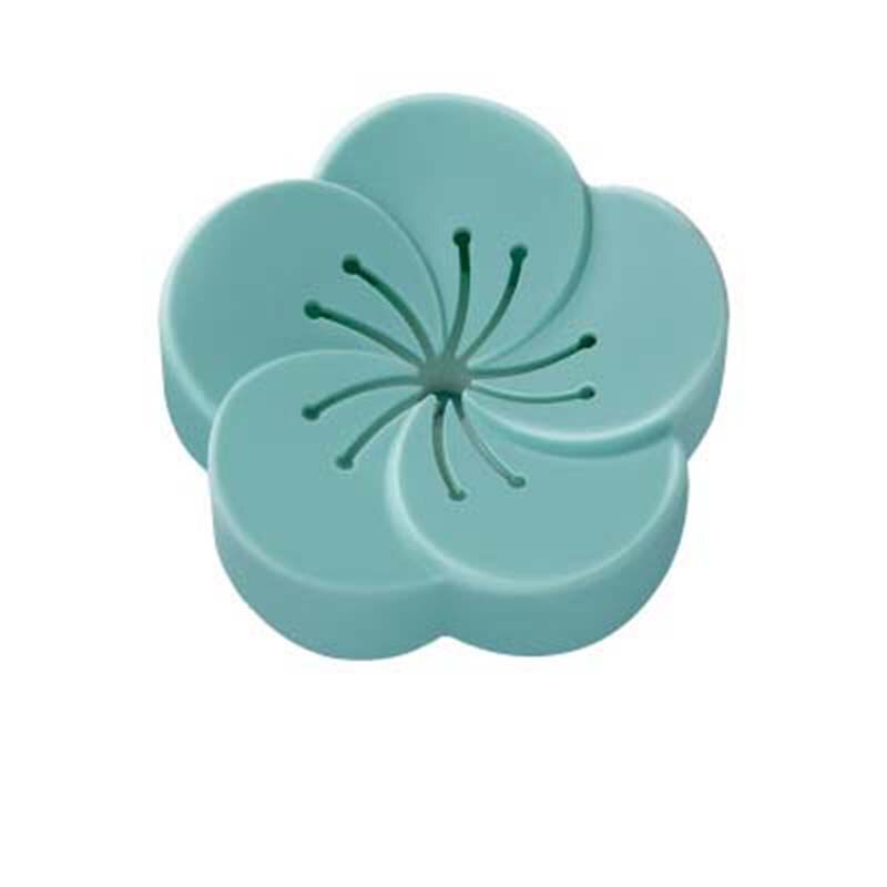 Bloemvorm Air Verse Doos Auto Wc Wierook Opbergdoos Elimineren Geuren Geur Luchtverfrisser Aromatherapie Doos Deodorizer 1 stuk: ocean
