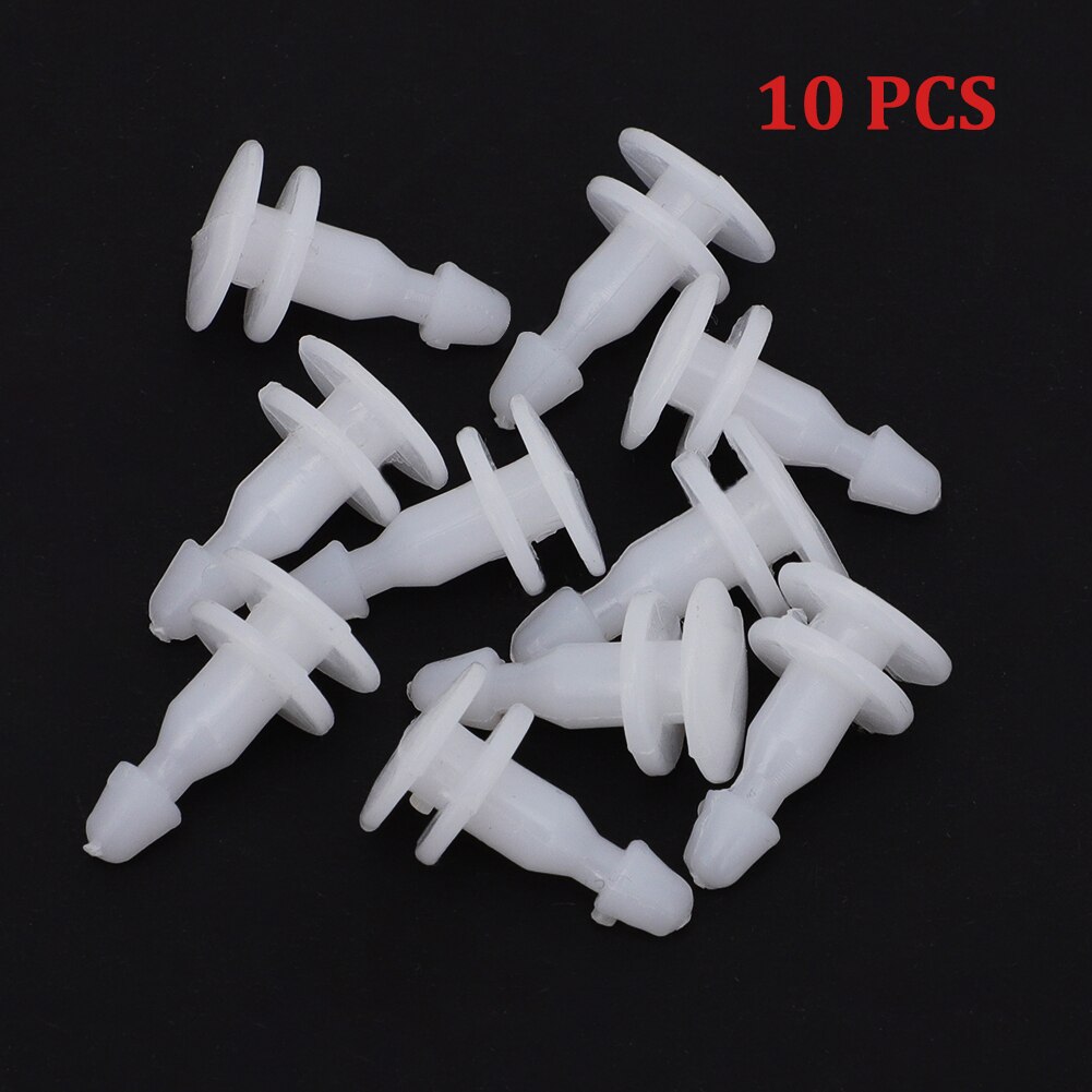 0155302903 For Nissan Patrol GU Y61 Navara D22 Wheel Arch Fender Clips Flare Liner Flare Clip Front Rear White 10/20/30PCS