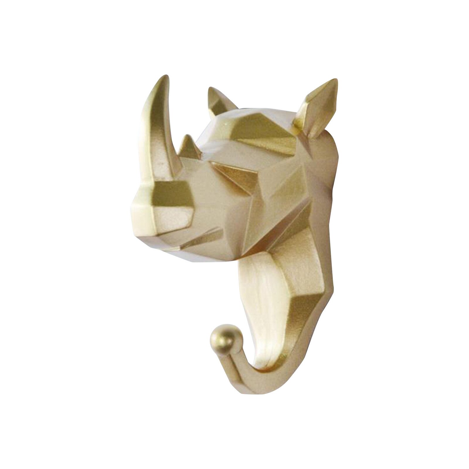 Creatieve Muur Haken Dier Decoratie Hars Houtnerf Haken Slaapkamer Deur Na De Dieren Haken 3d Haak Enkele Muur Hanger: C