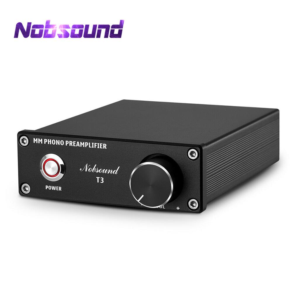 Nobsound mini T3 MM Phono Preamplificatore Giradischi Preamplificatore HiFi giradischi Amplificatore