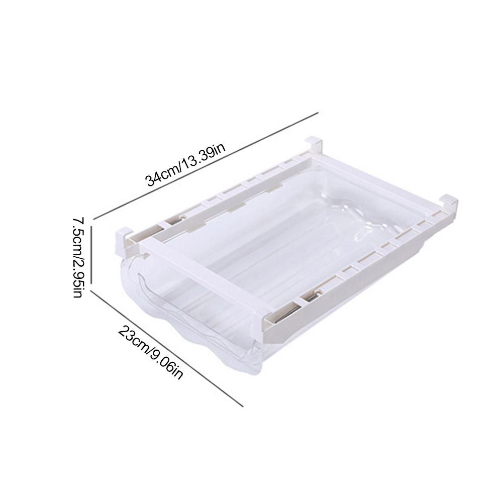 Refrigerator Egg Organizer Drawer Transparent Storage Case Innovative Fridge Wire Mesh Storage Box