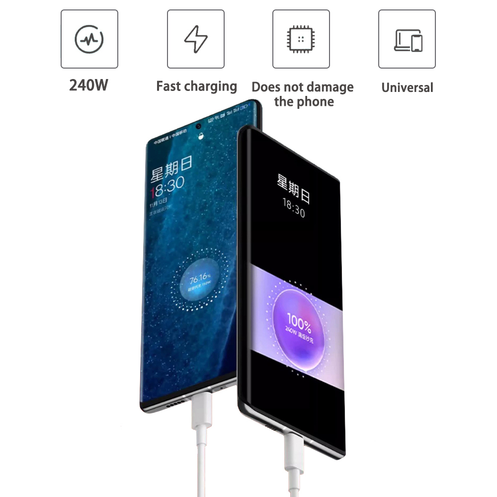 240 W 150 W UltraDart SUPERDART Oplaadkabel USB Type C Oplader Voor Realme GT3 GT5 GT Neo3 Neo5 GT2 Explorer Master 11 Pro