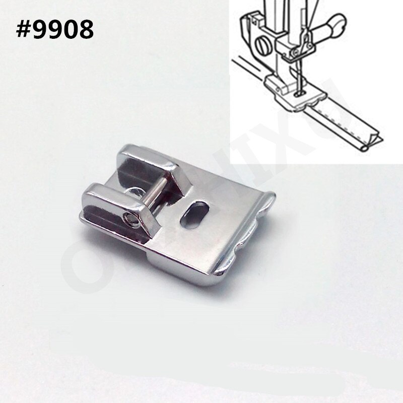 Elastische Koord Band Stof Stretch Binnenlandse Naaimachine Part Accessoires Voet Presser #9907-6 7YJ26-2: 9908