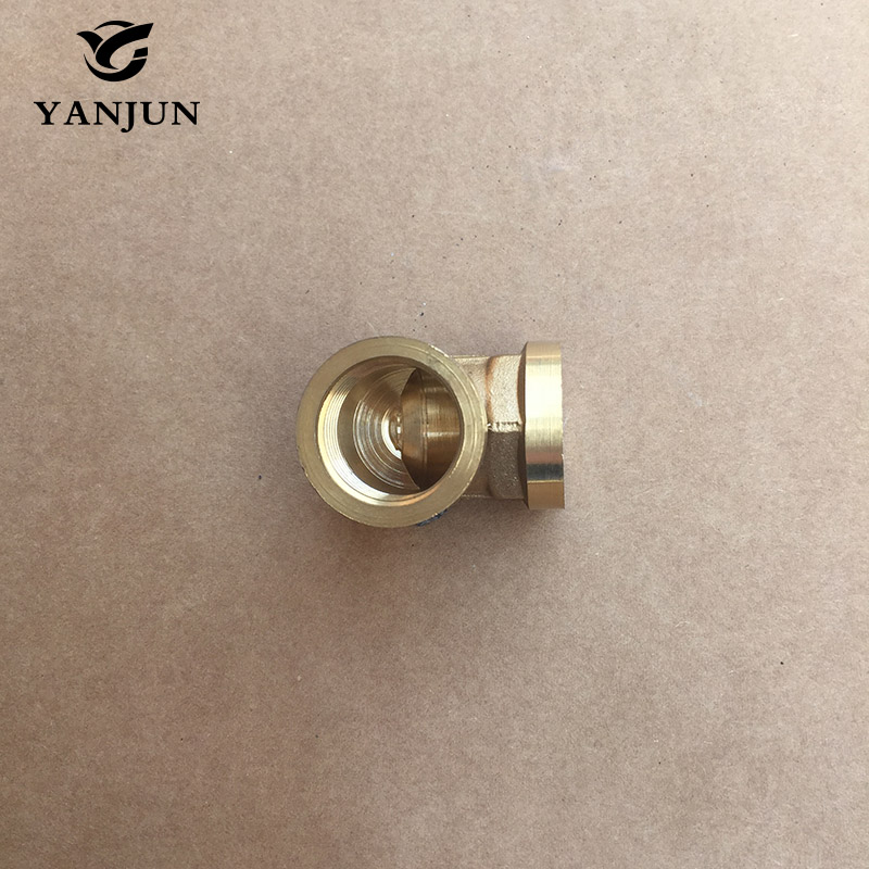 90 Degree Elbow 1/2"BSP Female to 1/2"BSP Female Brass Pipe Fitting Adapter