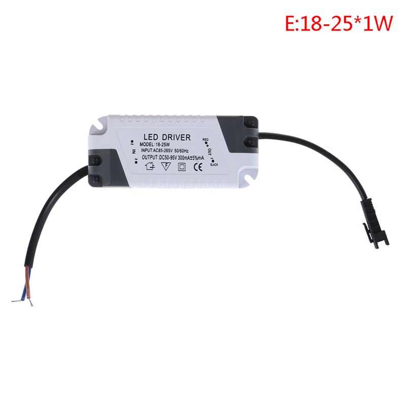 1Pcs 3W-36W Led Driver Licht Transformator Constante Stroom Voeding Adapter: 5