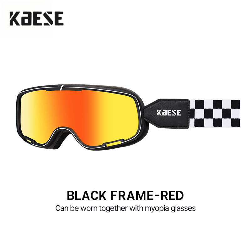 Outdoor Windproof Motorfiets Helm Bril Beschermende Bril Motorfiets Zonnebril Bril Motorcross Bril Atv Mode: Bruin