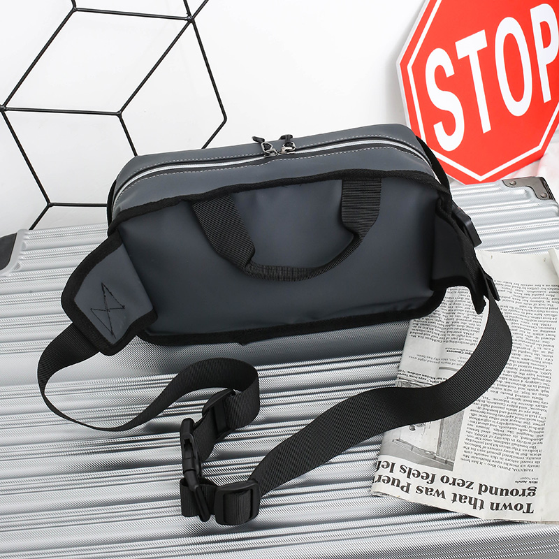 Reflektierende gürteltasche für damen, wasserdichte hüfttasche, herren-bauchtasche, reise-umhängetasche, brusttasche, unisex-hüfttasche