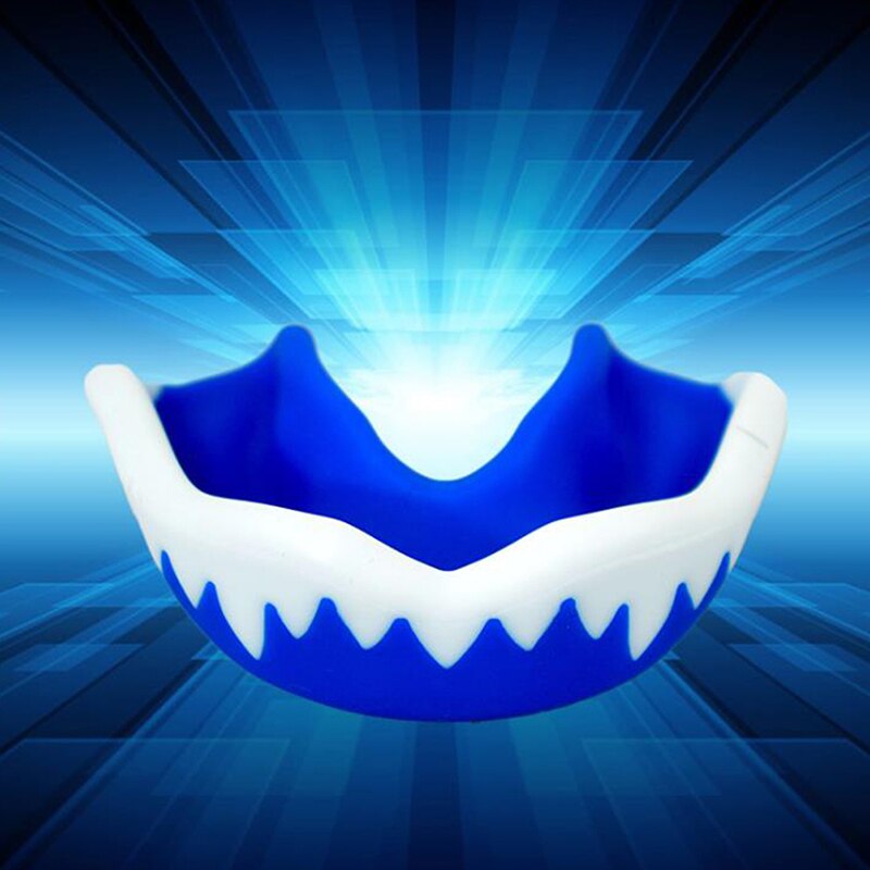 1 PC Good Mouth Guard Muay Safety Soft EVA Mouth Protective Teeth Guard Sport: BL