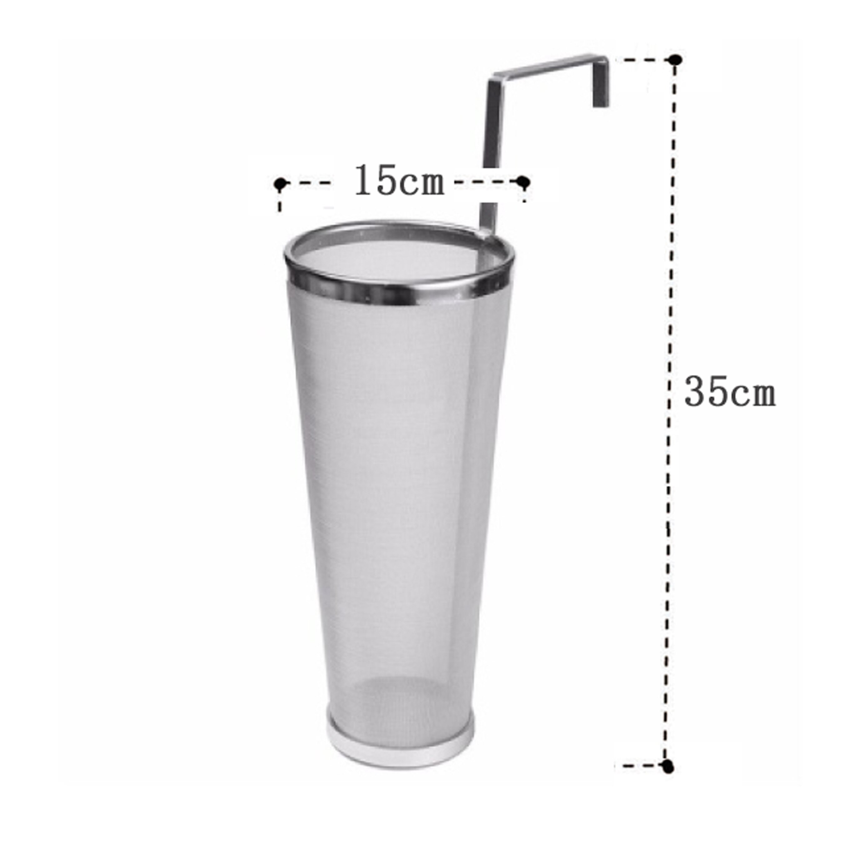 Brygge filter, humle edderkopp, humle filter, vin filter, brygge tilbehør, mos filter