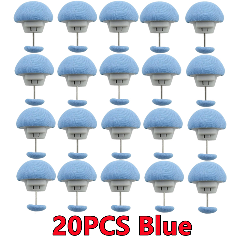 20-1PC Bettlaken Quilt Clip One Button Entsperren Bettbezug Verschluss Clip Anti Slip Decke Schnallen Quilt Halter fixator Greifer: TRANSPARENT