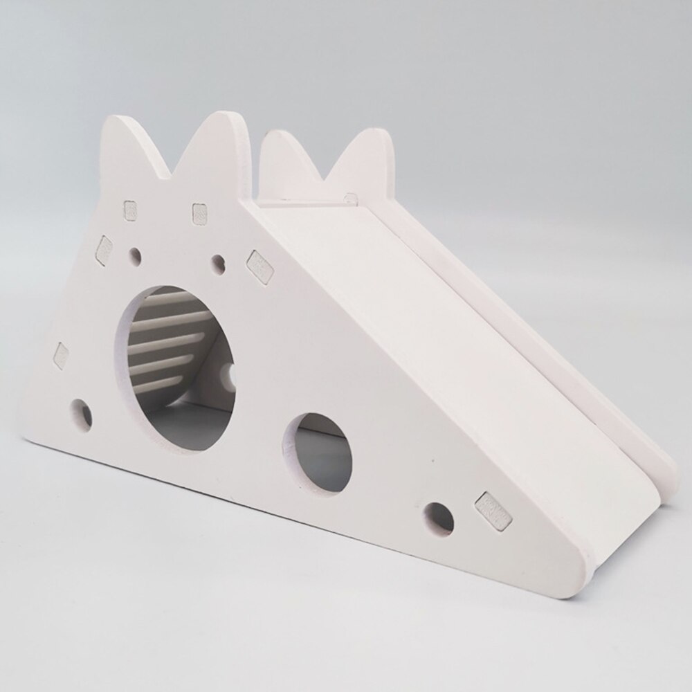 Hamster assemblé cochon d'inde ours doré jouet coulissant, Hamster drôle respirant maison nid Chinchillas accessoires Hamster: A6