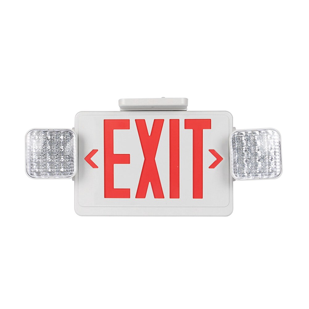 With Battery Backup Wall Mounted Commercial Lighting Home Rechargeable Adjustable Angle Hotel Modern LED Emergency Exit Light