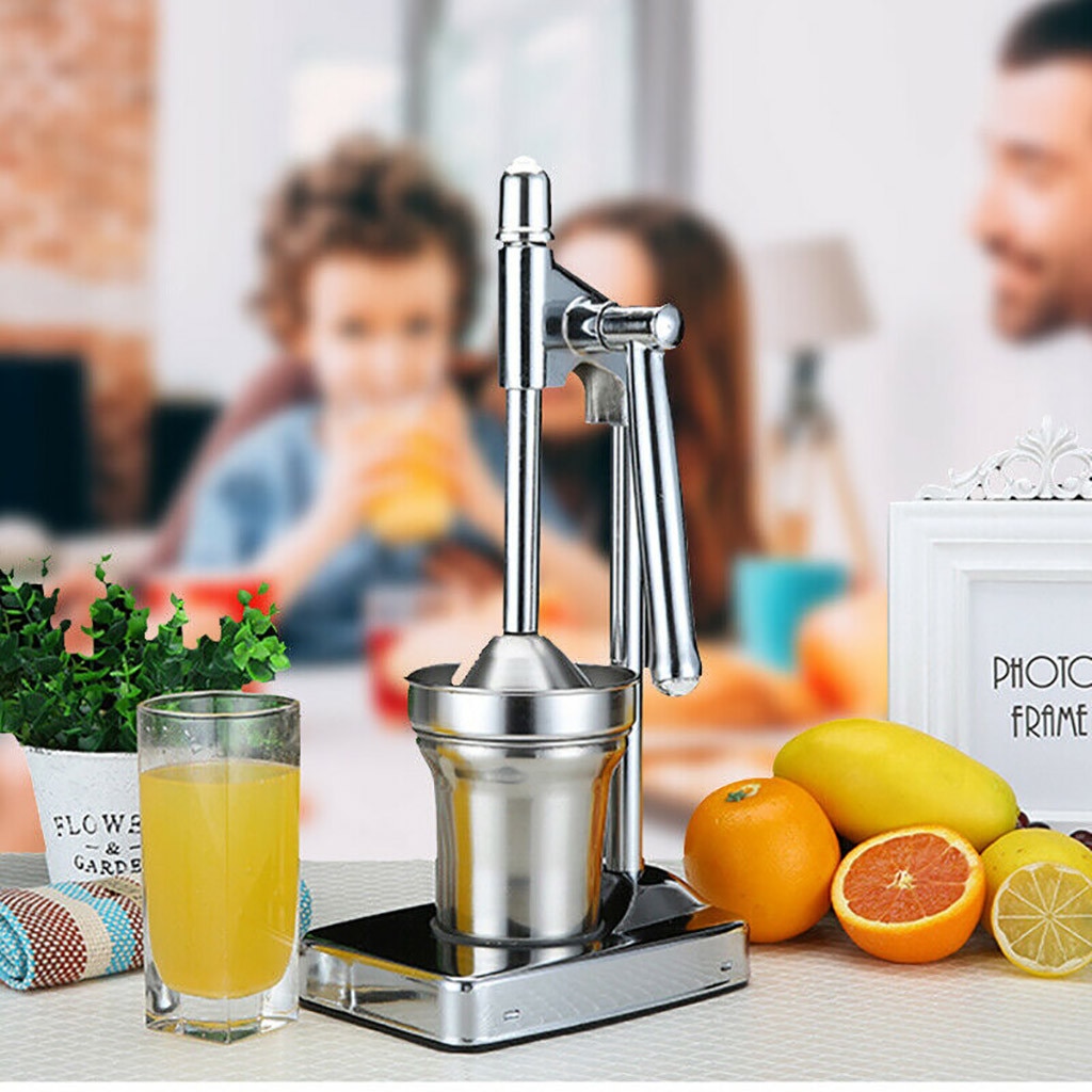 Stainless Steel Manual Citrus Juicer Chrome Orange Lemon Manual Juice Squeezer Lemon Squeezer Portable соковыжималка ручная