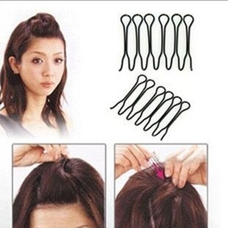 2 Pcs Onzichtbare Haar Clips Voor Vrouwen Haar Accessoires Haarspelden Zwarte Haarspeld Haar Sieraden Haarspelden Zwart Haarspelden Bun Maker