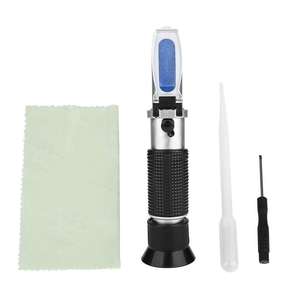 Portable Antifreeze Refractometer Freezing point Urea Automotive fluid Glass water tester meter ATC Tool