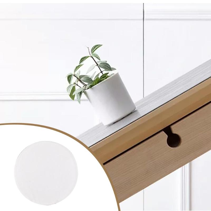 70 stuks transparante dubbelzijdige tape met ronde acrylstickers