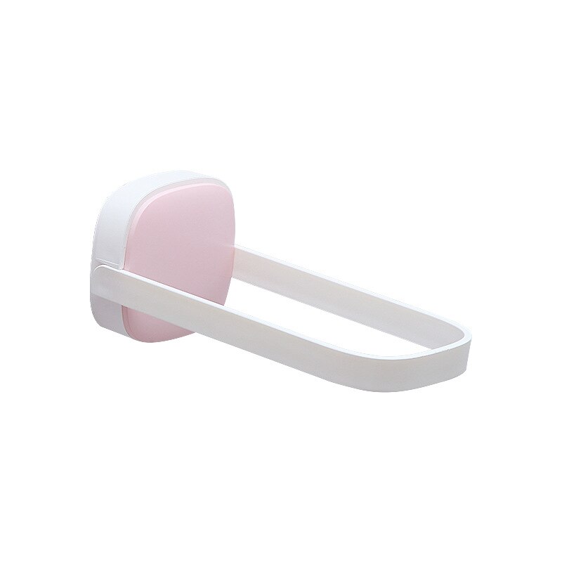 Foldable Clothes Hanger Hook Wall Sticking Storage Rack Hangers for Saving Space In The Cloest Kitchen Bathroom Storage Rack: pink white