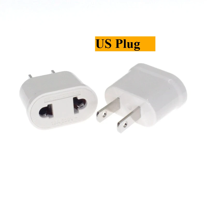 Adapter kontaktkonverterare eu/us-uttag ström us till eu-kontakt reseuttag laddare uttag uttag: Vägguttag