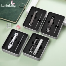 Wide Jaw Nail Clippers Stainless Steel Manicure Cutter Thick Hard Toenail Fingernail Scissors Trimmer Tools