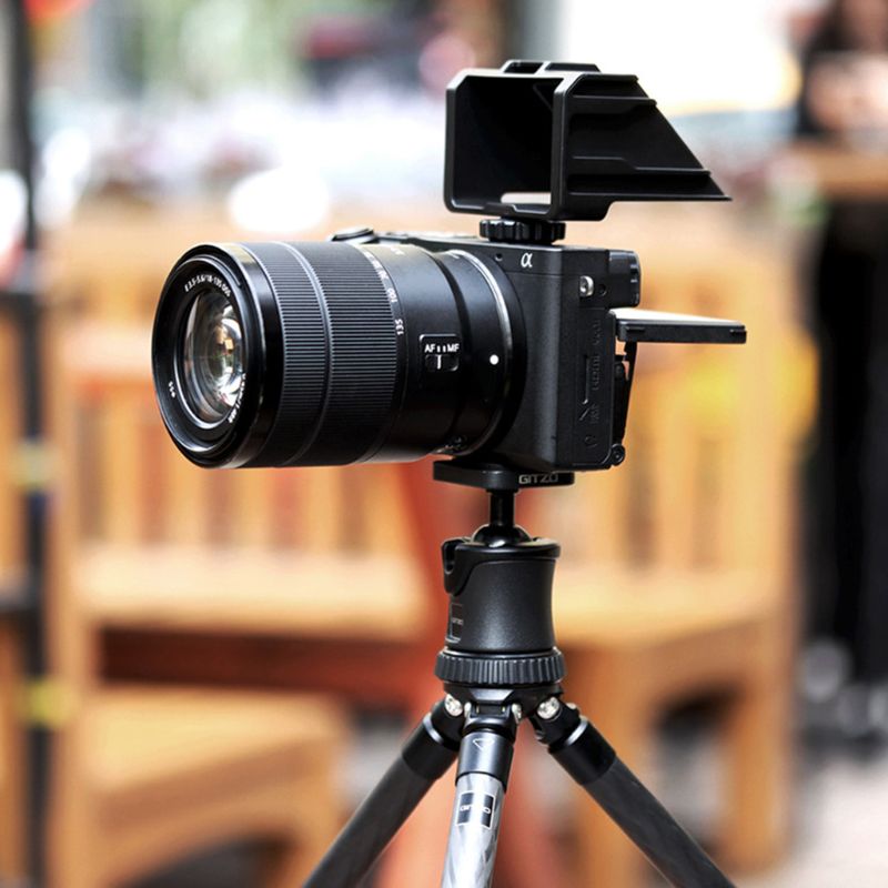 Plast snu skjerm brakett periskop vlog selfie stå holder til så-ny  a6000 a6300 a7ii a7 riii  a7 m 3 sett