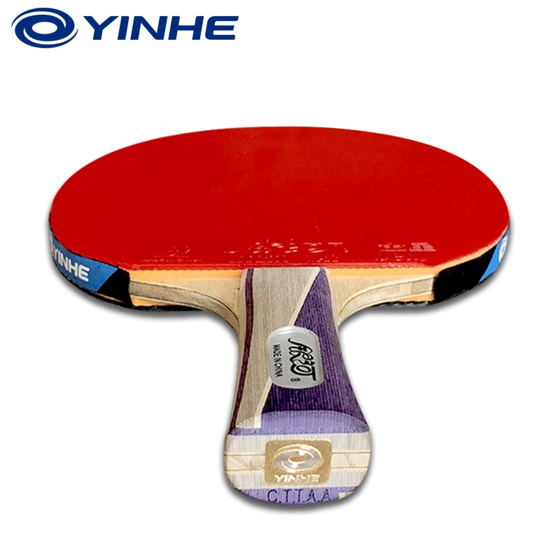 Raqueta de tenis de mesa Yinhe Galaxy 9 Star para Pips nacionales-en raquetas terminadas raqueta deportiva de tenis de mesa con bolsa