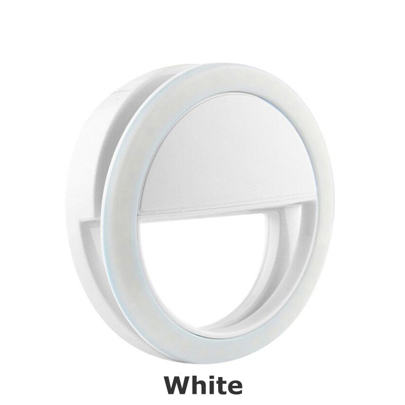 Anneau lumineux pour Autodyne avec 36 lumières Led lumière de maquillage pour téléphone avec trois niveaux de luminosité réglables égayer les Photos: White