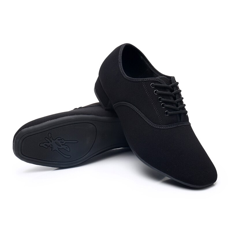Hipposeus Men Dance Shoes Boys Ballroom Latin shoes Breathable Fabric Modern Tango Jazz Performance Practise shoes
