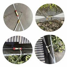 Gutter Cleaner Attachment For Pressure Washer With 4 Nozzles Tips 1/4 Inch Gutter Cleaner Arrivalf Or Home