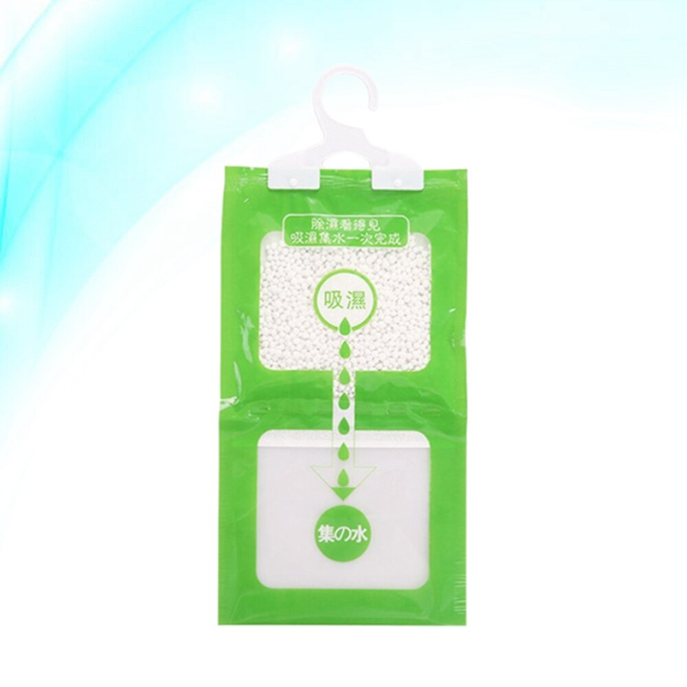 Bolsa para colgar en armario ropero, para humedad, Vitrina armario ropero bolsas deshumidificadoras, agente de secado higroscópico, antimoho, 1 unidad