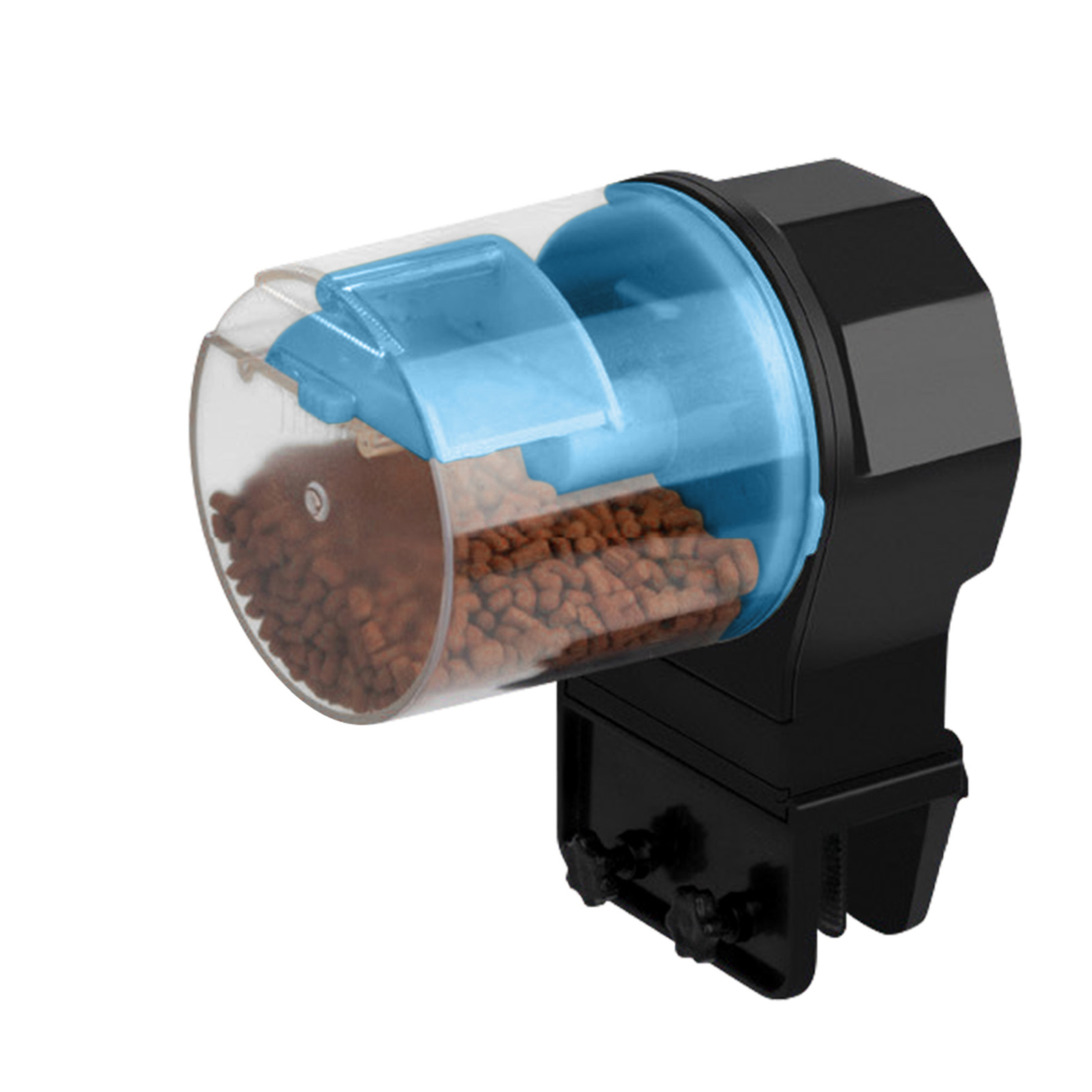 Automatic Fish Feeder Fish Tank Timer Feeder Manual/ Automatic Feeding Electric Adjustable Fish Food Dispenser