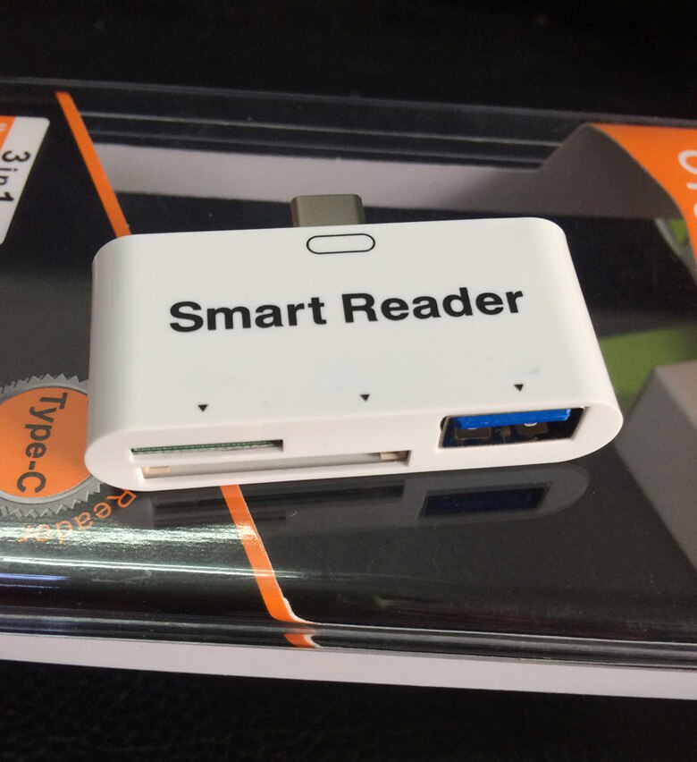 Lecteur de carte OTG intelligent, USB Type C SD TF, pour Samsung Galaxy S20 S10 S9 S8 NOTE 20 10 HUAWEI P40 LG Xiaomi Android